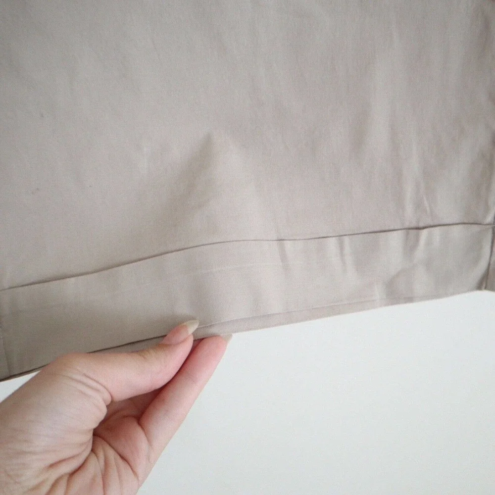 Eileen Fisher Light Taupe Cropped Wide-Leg Pants NWT - Picture 12 of 12